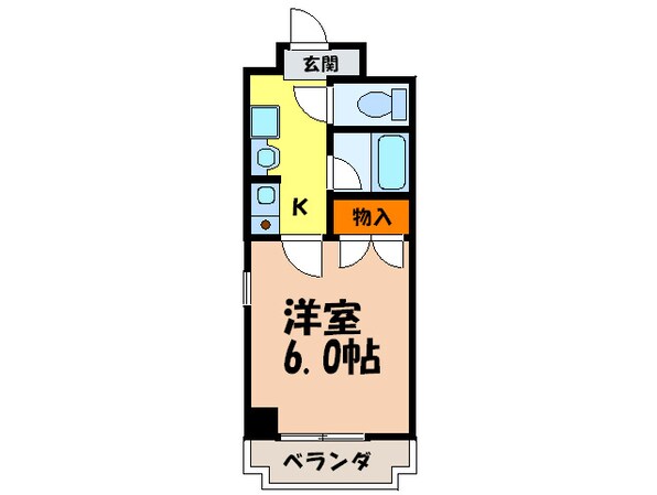 マリンコ－ト大町の物件間取画像